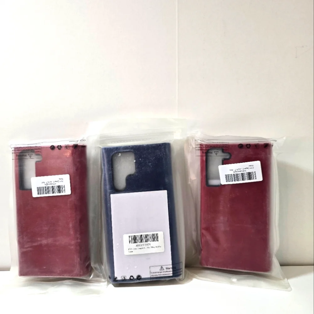 Phone Case Lot Of 3 Samsung Galaxy Color Red And Blue